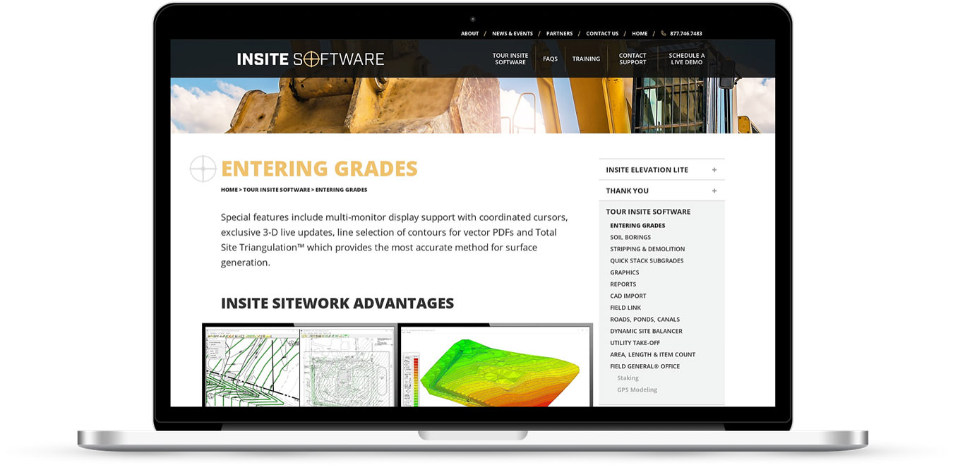 Insite Software website