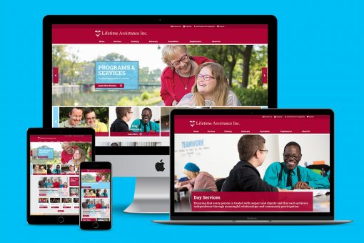Lifetime Assistance website on multiple devices